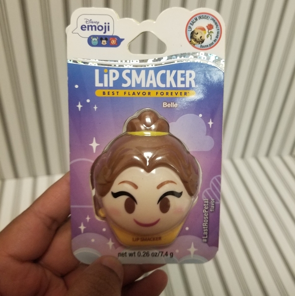 Disney Other - Disney Beauty and the Beast Princess Belle Lip Smacker Emoji Lip Balms | 0.26 oz
